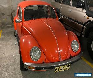 Vw beetle 1976 1600cc with nsw rego