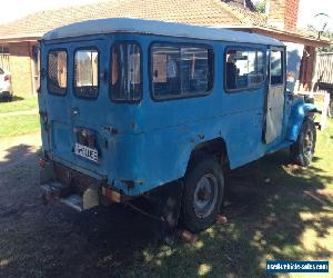 Toyota land Cruiser original hj45 1980 trooper LWB diesel rare starts & runs 