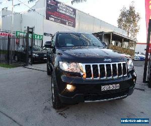 2012 Jeep Grand Cherokee WK MY12 Limited (4x4) Black Automatic 5sp A Wagon