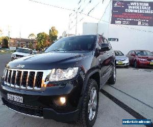 2012 Jeep Grand Cherokee WK MY12 Limited (4x4) Black Automatic 5sp A Wagon