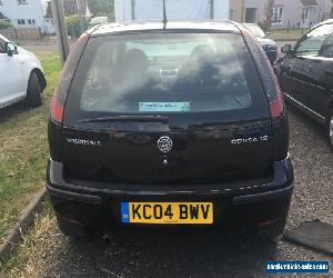 2004 VAUXHALL CORSA ACTIVE 16V BLACK