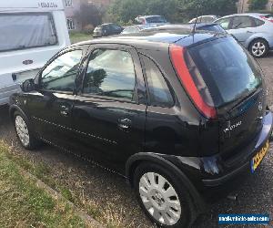 2004 VAUXHALL CORSA ACTIVE 16V BLACK