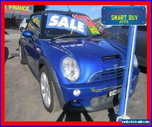 2005 Mini Cooper R52 S Cabrio Blue Manual 6sp M Cabriolet