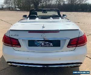 2014 Mercedes e350 amg convertible - Pearl white - 42,000 miles - f.s.h