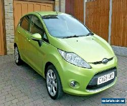 Ford Fiesta Titanium 2009 Low Mileage 1.4cc Petrol 5 Door 73k Miles Pearl Green for Sale