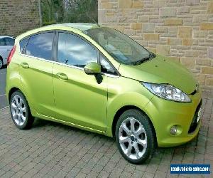 Ford Fiesta Titanium 2009 Low Mileage 1.4cc Petrol 5 Door 73k Miles Pearl Green