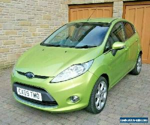 Ford Fiesta Titanium 2009 Low Mileage 1.4cc Petrol 5 Door 73k Miles Pearl Green