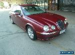 JAGUAR S-TYPE, CARNIVAL RED, VGC for Sale