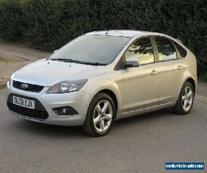 2008 FORD FOCUS ZETEC '125' 1.8 Petrol 5 dr Silver MOT July 2017 Air Con Alloys 