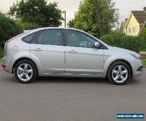 2008 FORD FOCUS ZETEC '125' 1.8 Petrol 5 dr Silver MOT July 2017 Air Con Alloys 