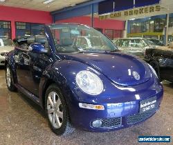 2006 Volkswagen Beetle 9C MY06 Upgrade Cabriolet Blue Automatic 6sp A Cabriolet for Sale