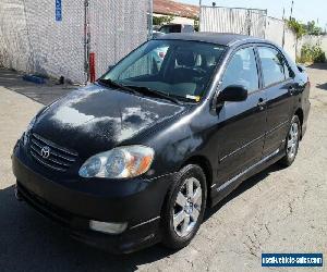 2004 Toyota Corolla S 4dr Sedan