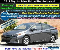 2017 Toyota Prius Plug-in Hybrid for Sale