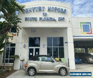 2005 Chrysler PT Cruiser power top convertible, low miles, no accident