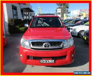 2008 Toyota Hilux GGN15R MY08 SR5 Red Automatic 5sp A 4D UTILITY