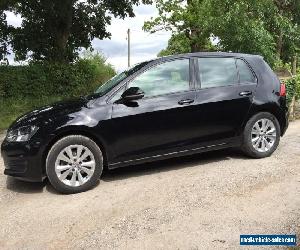 2013 VOLKSWAGEN GOLF SE 2.0 TDI 150 BLUEMOTION TECH 5 DOOR  BLACK FULL HISTORY