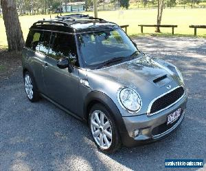 2009 Mini Cooper R55 S Clubman Chilli Dark Silver Automatic 6sp A Wagon