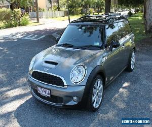 2009 Mini Cooper R55 S Clubman Chilli Dark Silver Automatic 6sp A Wagon