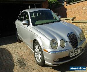 2002 JAGUAR S-TYPE V6 SE AUTO SILVER