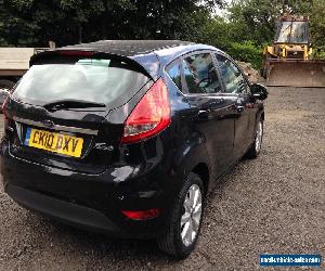 2010 FORD FIESTA ZETEC 68 TDCI BLACK SPARES OR REPAIR