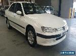 1998 Peugeot 406 D8 STDT White Manual 5sp M Sedan for Sale