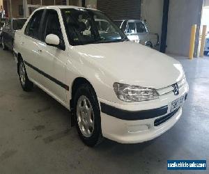 1998 Peugeot 406 D8 STDT White Manual 5sp M Sedan