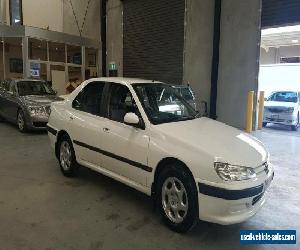 1998 Peugeot 406 D8 STDT White Manual 5sp M Sedan