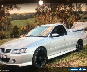 Holden UTE VZ 2005 rare 6 speed manual