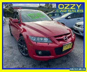 2006 Mazda 6 GG MPS (Leather) Red Manual 6sp M Sedan