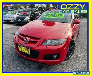 2006 Mazda 6 GG MPS (Leather) Red Manual 6sp M Sedan