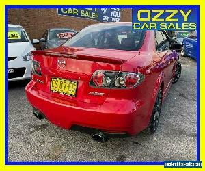 2006 Mazda 6 GG MPS (Leather) Red Manual 6sp M Sedan