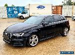 2016 66 AUDI A3 S LINE 2.0 TDI EURO 6 5 DOOR DAMAGED SALVAGE REPAIRABLE for Sale