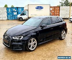 2016 66 AUDI A3 S LINE 2.0 TDI EURO 6 5 DOOR DAMAGED SALVAGE REPAIRABLE for Sale