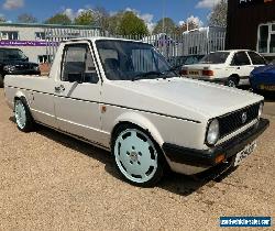 VW MK1 Caddy Static Low Porsche wheels 1.6 petrol 11 months MOT for Sale