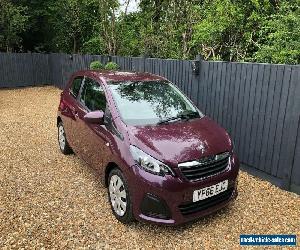 2016 Peugeot 108 1.0 VTi Active 3dr Hatchback Petrol Manual