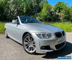 2010 BMW 320D M SPORT CONVERTIBLE COUPE, FULL HEATED LEATHER, CRUISE, PHONE +
