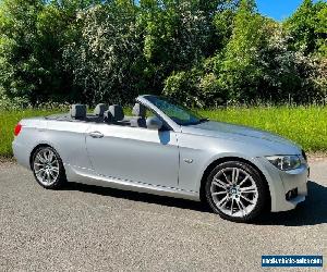 2010 BMW 320D M SPORT CONVERTIBLE COUPE, FULL HEATED LEATHER, CRUISE, PHONE +