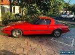 Rare 1983 Mazda RX7 Series 2 Red Manual 5sp Coupe for Sale