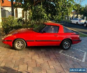 Rare 1983 Mazda RX7 Series 2 Red Manual 5sp Coupe