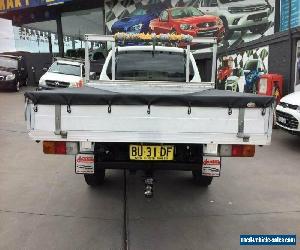 2008 Mitsubishi Triton ML MY09 GLX White Manual 5sp M Utility