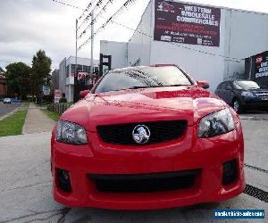 2011 Holden Commodore VE II SV6 Red Automatic 6sp A Sedan