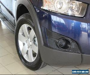 2012 Holden Captiva CG Series II MY12 7 SX Dark Blue Automatic A Wagon