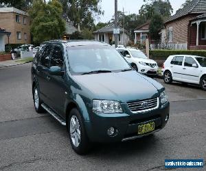 2006 FORD TERRITORY GHIA 7 SEATER FULL LEATHER NO RESERVE AUCTION