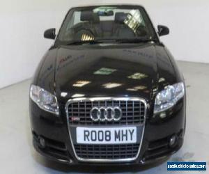 2008 Audi A4 3.2 FSI Quattro S Line 2dr Tip Auto CONVERTIBLE Petrol Automatic