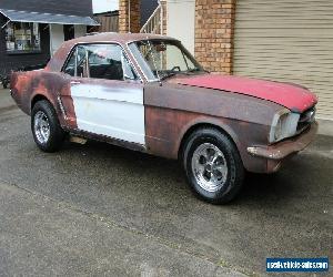 FORD MUSTANG FACTORY V8,1965 RUNS WELL.