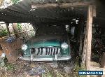 Ford 1954 consul barn find project zephyr for Sale