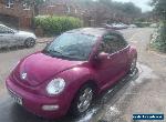 2004 vw beetle convertible with long mot and recent service  for Sale