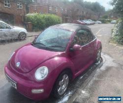 2004 vw beetle convertible with long mot and recent service  for Sale