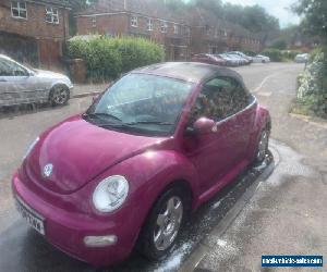 2004 vw beetle convertible with long mot and recent service 