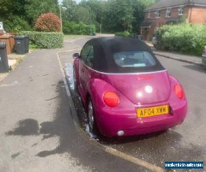 2004 vw beetle convertible with long mot and recent service 